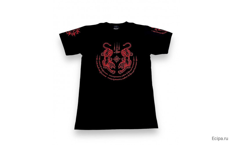 Футболка Тайский бокс Sak Yant Shirts Small Tiger XL