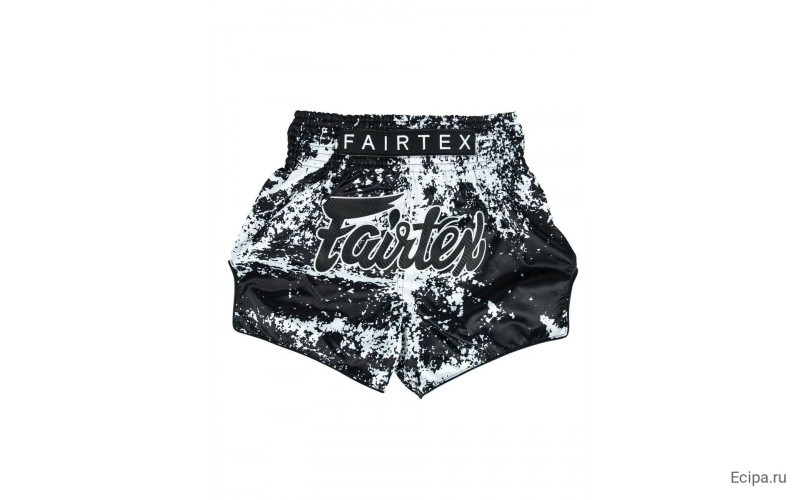 Шорты для тайского бокса Fairtex BS1949 Grunge Black XL