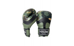 Боксёрские перчатки TKB CAMOUFLAGE green 12 oz