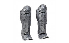 Защита голени Top King Shinguards "Super Snake" TKSGSS02 Black(Silver) - L Защита голени Top King Shinguards "Super Snake" TKSGSS02 Black(Silver) - L