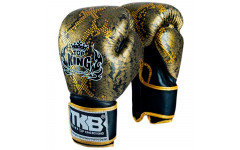 Боксерские перчатки TKB Snake Black Gold 14 oz Боксерские перчатки TKB Snake Black Gold 14 oz