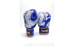 Боксерские перчатки TWINS Special FBGVL3-49 blue-white 10 oz