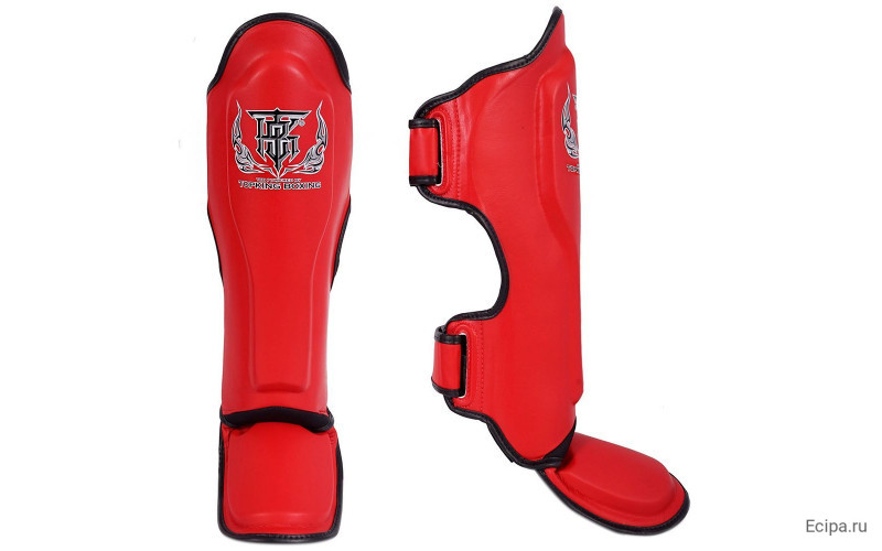 Защита голени Top King TKSGP red- M