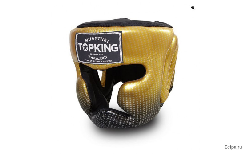 Боксерский Шлем TKB Super Star gold M