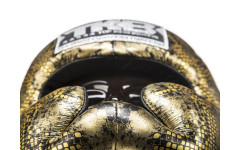 Боксерский шлем Top King Gold / Black "Snake Edition" Head Guard L Боксерский шлем Top King Gold / Black "Snake Edition" Head Guard L
