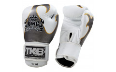 Боксерские перчатки Top King Boxing Empower White Silver 10 oz Боксерские перчатки Top King Boxing Empower White Silver 10 oz