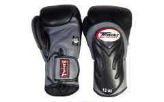 Боксерские перчатки BGVL6 black-gray 12 oz Боксерские перчатки BGVL6 black-gray 12 oz