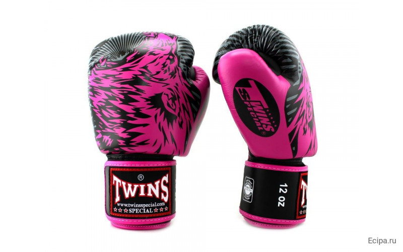 Боксерские перчатки Twins Special FBGVL50 pink 16 oz