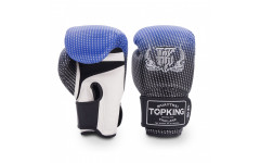 Боксерские перчатки Top King Boxing SUPER AIR STAR blue 10 oz Боксерские перчатки Top King Boxing SUPER AIR STAR blue 10 oz