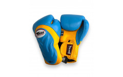 Боксерские ператки Twins Special BGVL6 yellow light blue 14 oz Боксерские ператки Twins Special BGVL6 yellow light blue 14 oz