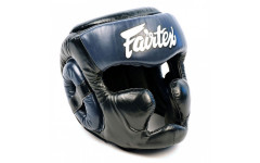 Шлем Fairtex HG13 black blue (Full Head) M Шлем Fairtex HG13 black blue (Full Head) M