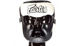 Шлем Fairtex HG13 black white (Full Head) M Шлем Fairtex HG13 black white (Full Head) M