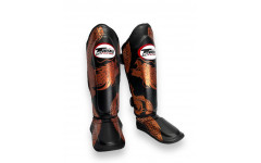 Защита голени Twins Special FSGL10-49 black brown - L Защита голени Twins Special FSGL10-49 black brown - L