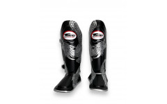 Защита голени Twins Special FSGL10-49 black silver - L Защита голени Twins Special FSGL10-49 black silver - L