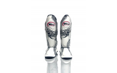 Защита голени Twins Special FSGL10-49 white black - L