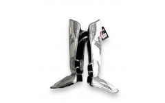 Защита голени Twins Special FSGL10-49 white silver - L