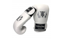 Перчатки боксёрские Top King "Ultimate" TKBGUV white 12 oz Перчатки боксёрские Top King "Ultimate" TKBGUV white 12 oz