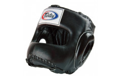 Шлем для бокса Fairtex с бампером HG4 black M Шлем для бокса Fairtex с бампером HG4 black M