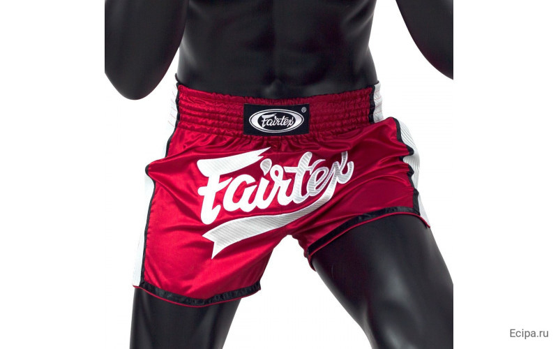 Шорты для бокса Fairtex BS1704 (красный-белый) S