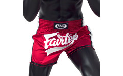 Шорты для бокса Fairtex BS1704 (красный-белый) L Шорты для бокса Fairtex BS1704 (красный-белый) L