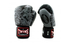 Боксерские перчатки Twins Special FBGVL50 gray 16 oz Боксерские перчатки Twins Special FBGVL50 gray 16 oz
