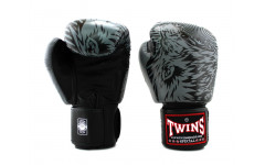 Боксерские перчатки Twins Special FBGVL50 gray 16 oz Боксерские перчатки Twins Special FBGVL50 gray 16 oz