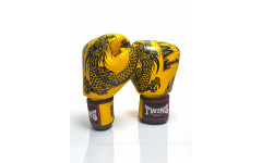 Боксерские перчатки Twins Special FBGVL3-49 yellow black 16 oz Боксерские перчатки Twins Special FBGVL3-49 yellow black 16 oz