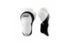 Боксерские перчатки BGVL6 black-white 12 oz Боксерские перчатки BGVL6 black-white 12 oz