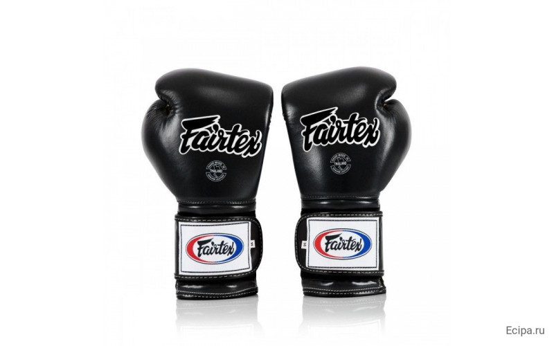 Боксерские перчатки Fairtex BGV9 black 16 oz