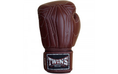 Боксерские перчатки Twins Special BGVL14 Dark Brown 12 oz Боксерские перчатки Twins Special BGVL14 Dark Brown 12 oz
