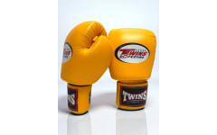 Боксерские перчатки Twins Special BGVL3 yellow 12 oz Боксерские перчатки Twins Special BGVL3 yellow 12 oz