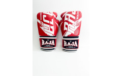 Боксерские перчатки Raja model 3 red 10 oz