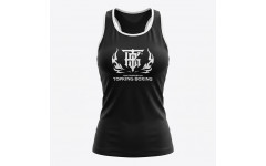 Майка для соревнований Top King Boxing black L Майка для соревнований Top King Boxing black L