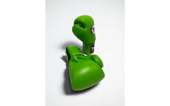 Боксерские перчатки Twins Special BGVL3 green neon 16 oz