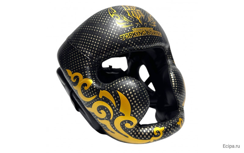 Боксерский шлем Top King Kanok black M
